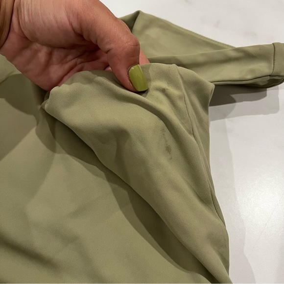 New Pacsun Contour Shape Me Square Neck Tank Top in Sage Green XXL - Picture 6 of 9